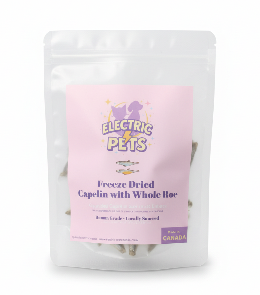 Freeze-Dried Capelin with Whole Roe