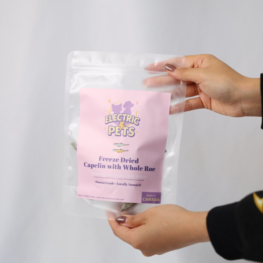 Freeze-Dried Capelin with Whole Roe